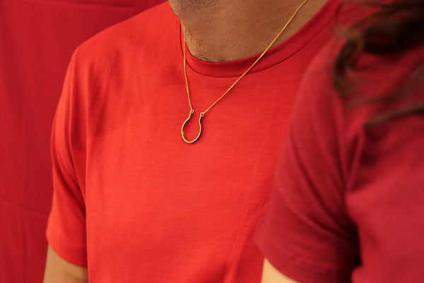 Collier Pendentif 'Love' En Alliage Et Cordon Ciré - Chaîne Clavicule, Cadeau Fille, Saint-Valentin, Noël - 7